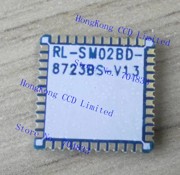 RTL8723BS комбо модуль 44 pin RL-SM02BD-8723BS-V1.3 12*12 мм wifi: GSPI+ SDIO BT: UART