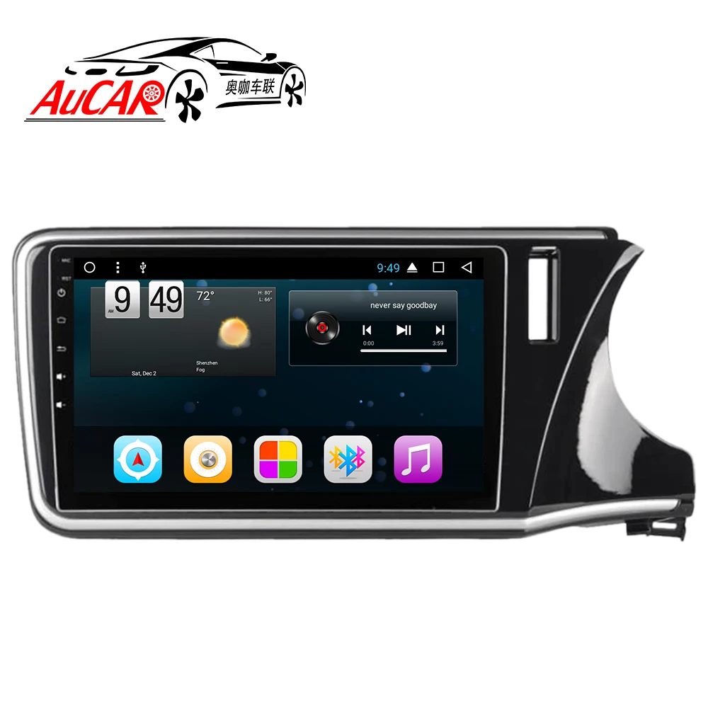 Android 9 inch Car GPS Navigation system for Honda City Car DVD Player HD 1024*600 Bluetooth GPS Radio WIFI 4G Stereo IPS Android 9 inch Car GPS Navigation system for Honda City Car DVD Player HD 1024*600 Bluetooth GPS Radio WIFI 4G Stereo IPS