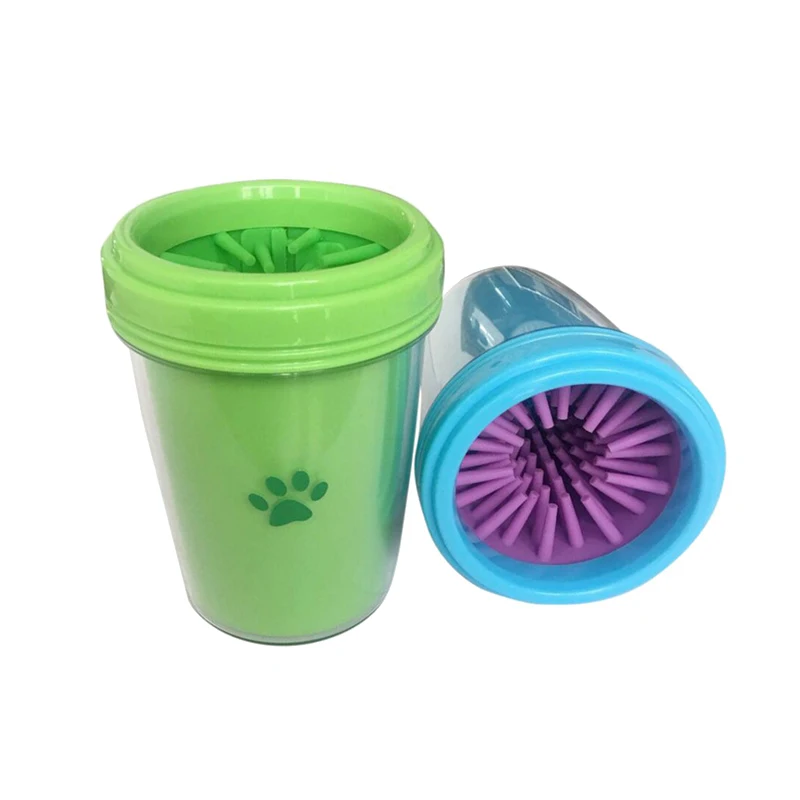 Pet Foot Washer Cup Portable Dog Foot Wash Tools Soft Gentle Silicone