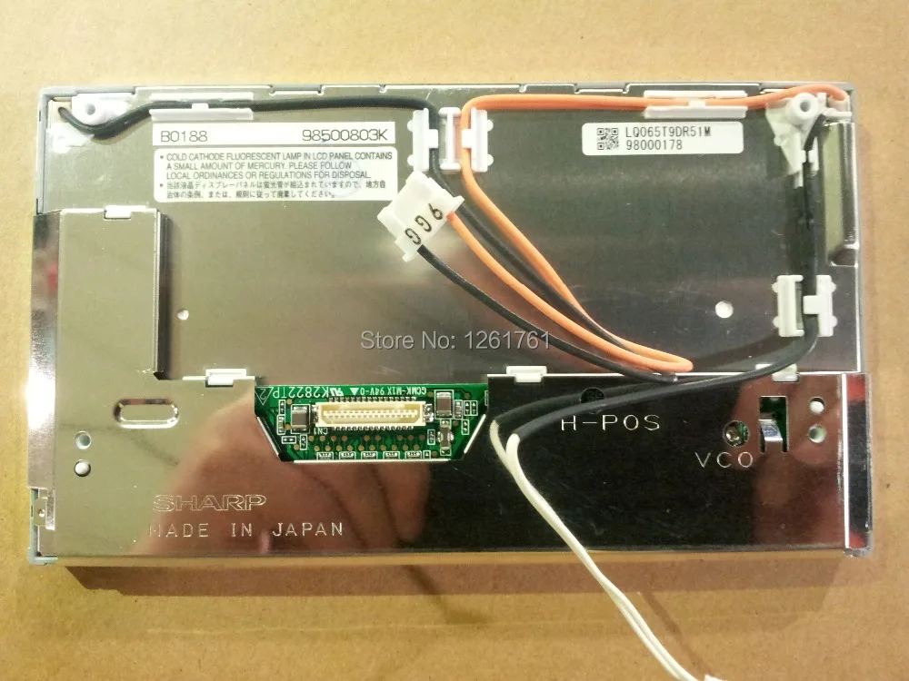 

Original Car Navigation LCD DISPLAY Screen FOR Sharp LQ065T9DR51