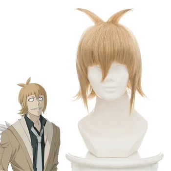 

New Halloween Anime Tokyo Ghoul:re Shirazu Ginshi Short Blonde Cosplay Hair Wig