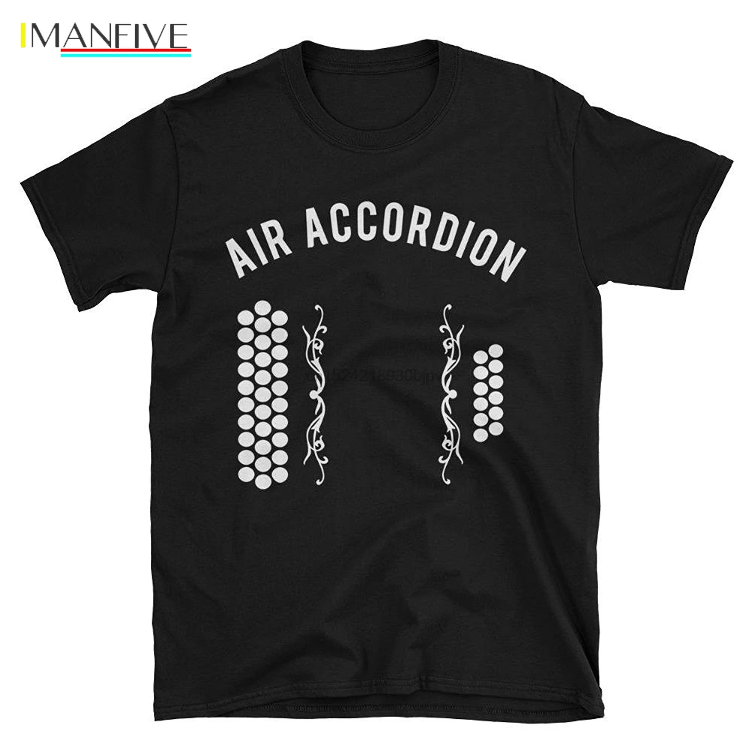 

Cool Music Diatonic Air Accordion T-Shirt Printed Summer Style Tees Male Harajuku Top Fitness Brand Clothing Hipster T-shirts