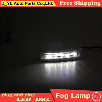 

Car Styling Daytime Running Lights for Toyota RAV4 LED DRL 2013-2014 RAV4 LED Fog Light Front Lamp with white light