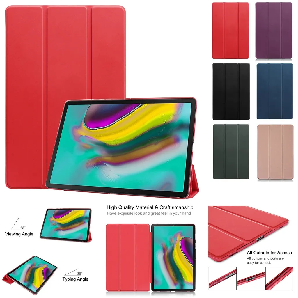 

For Samsung Galaxy Tab S5e 10.5 2019 T720 T725 Case Cover With Auto Sleep/Wake Tablet anti-drop dustproof protective case