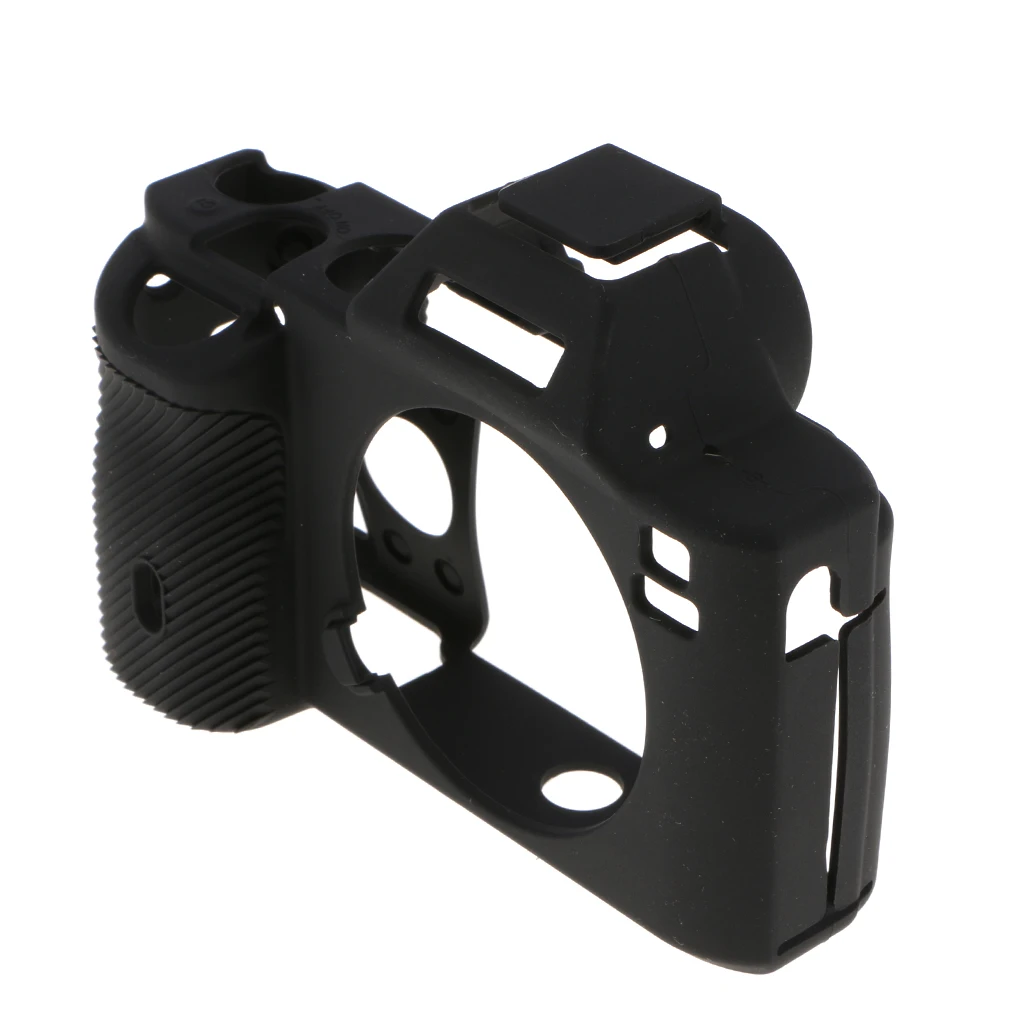 2019 New Black Soft Skin Silicone Cover Case Protective Body for Sony A7 A7R A7S Camera Protector Accessory Kit Camera case