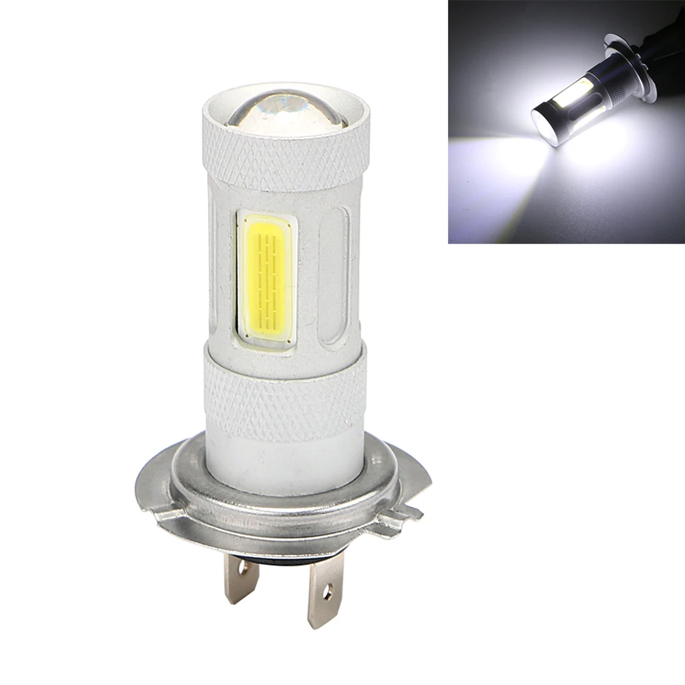 

ITimo COB H7 80W White External Light Headlight Lens Car LED Bulb Fog Lights Universal DC12V Car-styling