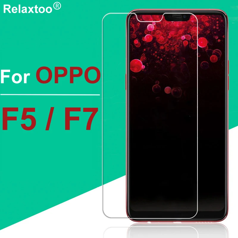 

For oppo f7 tempered glass f5 5f 7f f 5 7 oppof5 oppof7 on protective glas the screen protector protection film tremp protect 9h