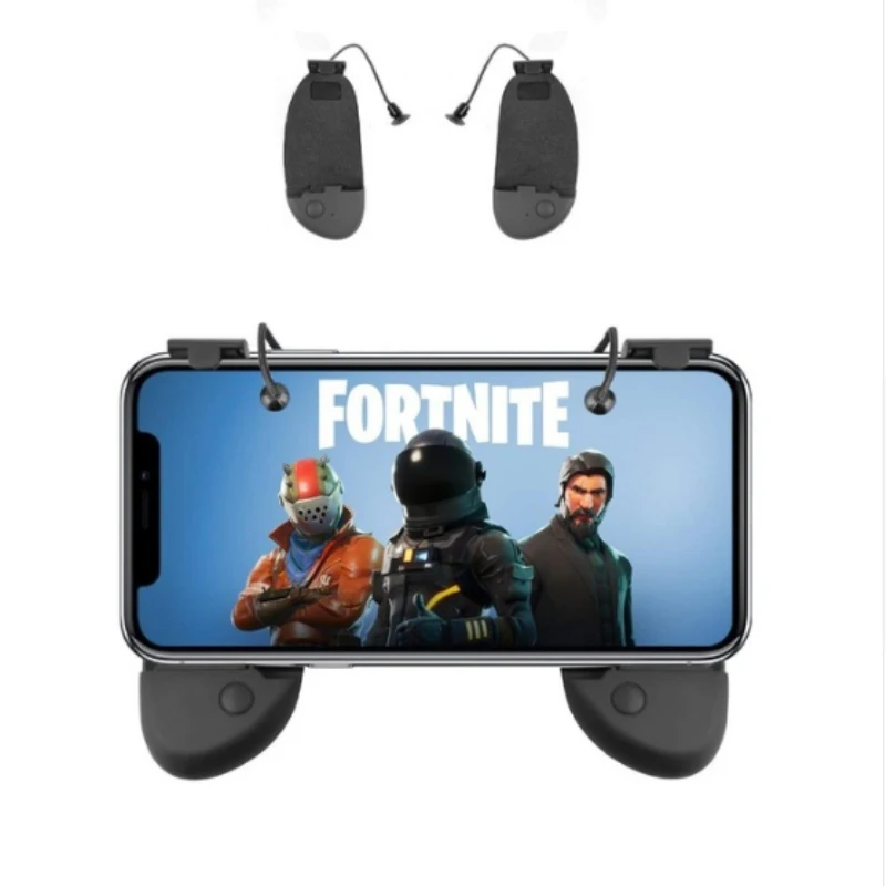 

Mobile Phone Game Controller Sensible Shoot and Aim Trigger Fire Buttons L1 / R1 for Mobile PUBG / Knives On / Survival Rules