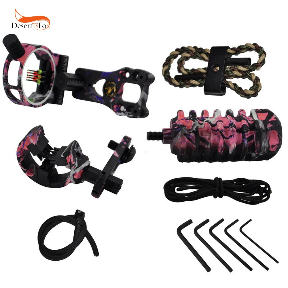 

Archery Combo Bow Accessories Sight Kits Arrow Rest Stabilizer Compound Hunting Bow Accessories in 5 Colors