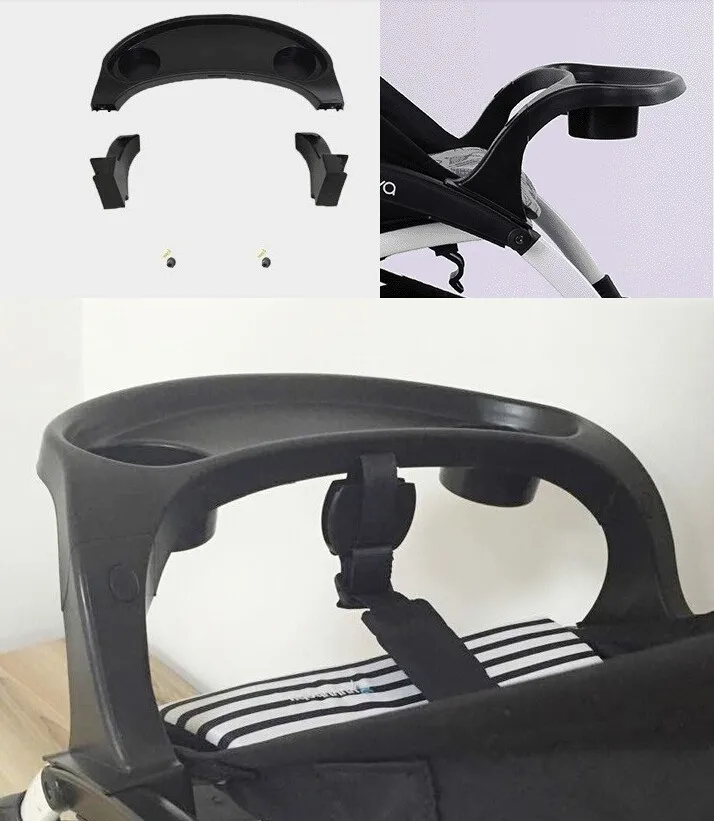 Hot Sale Baby Stroller Dinner Plate for Stroller Armrest for Baby Carriages Cup Holder for Yuyu Baby Car Accessories 0-36 Months best Baby Strollers