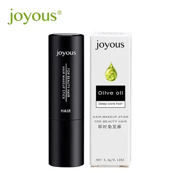 

2017 New Temporary Cosmetic Cover Your Grey White Hair toucheded Up Hair Color LipstickFor Joyous Brand
