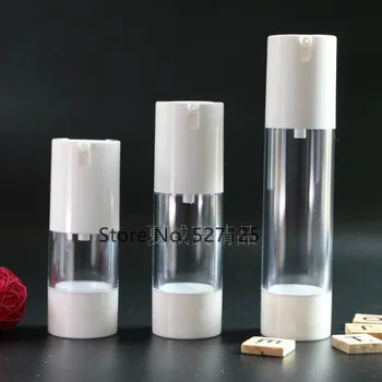 

15ml/30ml/50ml Empty Reuseble Cosmetic Portable Treatment Pump Travel Airless Bottles,moisturizer/facial water/lotion container