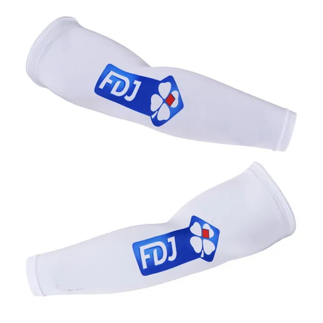 

2019 GROUPAMA FDJ PRO TEAM 2 COLORS CYCLING JERSEY ARM WARMERS SUN UV PROTECTION ONE PAIR SZIE XS-4XL