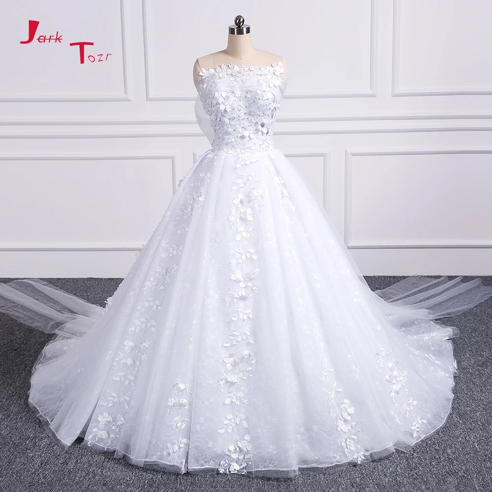 Jark Tozr 100 Real Picture Crystal Sequins Removable Bow Flowers