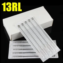 OPHIR Фирменная Новинка 50 шт. 13RL татуировки стерильные одноразовые Вышивка Крестом Иглы_ ta097(13RL)-50x