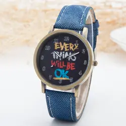 Модные брендовые кварцевые часы с рисунком граффити женские повседневные винтажные кожаные часы для девочек детские наручные часы