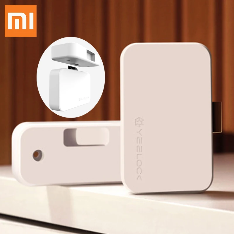 

Xiaomi Mijia YEELOCK Smart Drawer Cabinet Lock Bluetooth APP Unlock Anti Theft Child Safety File Security for home office