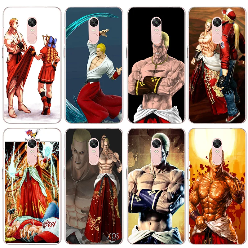 Geese Howard Fatal Fury для Xiaomi Mi Redmi Note 3 3S 4 4X 4A 5 5S 5A 6 6X 6A 8 A1 Pro Plus Max 2 сумки мягкие ТПУ