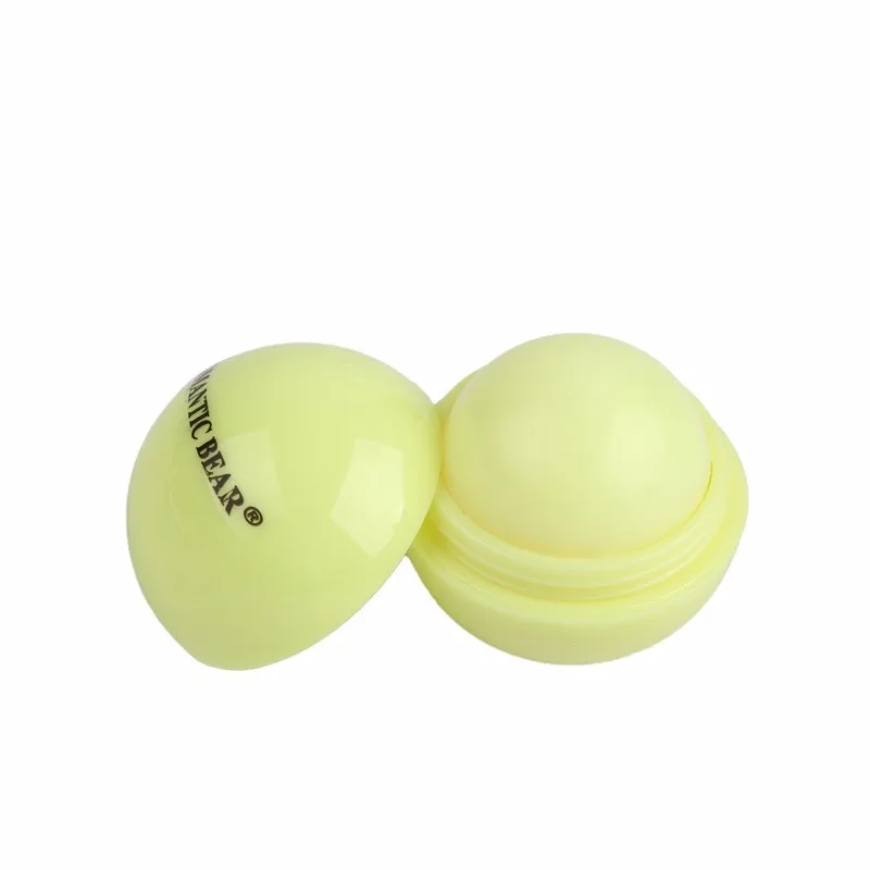 Lote Fruto Lip Balm Planta Natural Bola Esfera Lábio Pomada Batom Orgânica Maquiagem Hidratante Labial Cuidados Livre Grátis Hot 6 Pçs - 5 Protetor labial