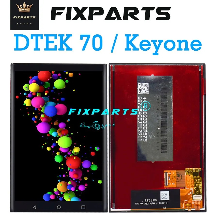 Original LCD For BlackBerry Keyone DTEK70 DTEK 70 Display Touch Screen Digitizer Assembly BBB100-2 | Мобильные телефоны и