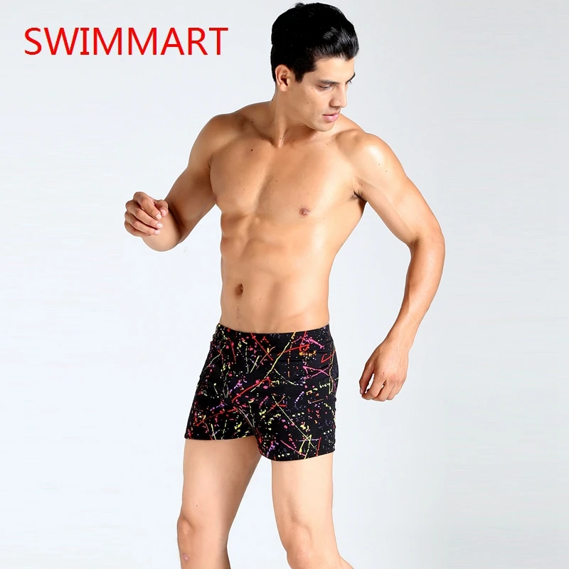 2XL 3XL Men's swim shorts 2018 swimming trunks plus size swimwear board