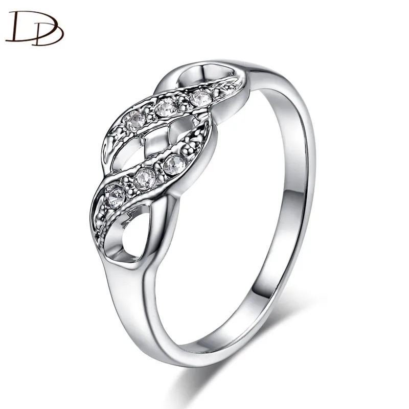 

Charming Princess 925 sterling sliver rings for women rhinestone jewelry accessories bague vintage aneis high quantity DD018