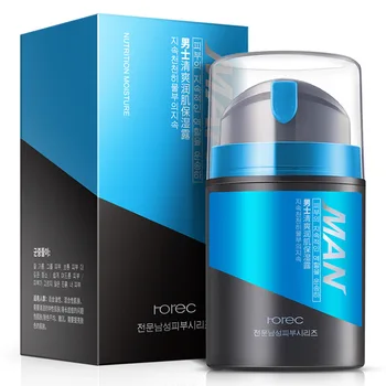 

HOREC Brand Skin Care Men Deep Moisturizing Oil-control Face Cream Hydrating Anti-Aging Anti Wrinkle Whitening Day Cream 50g