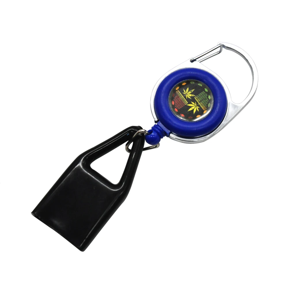 Черные и синие наклейки силиконовые зажигалки крышка безопасный тайник клип брелок-зажигалка для ключей держатель безопасности держатель