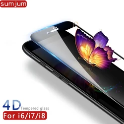 На Алиэкспресс купить стекло для смартфона 4d full cover tempered glass for iphone 7 glass iphone 8 screen protector glass for iphone 6 6s 8 7 plus tempered glass film 9h