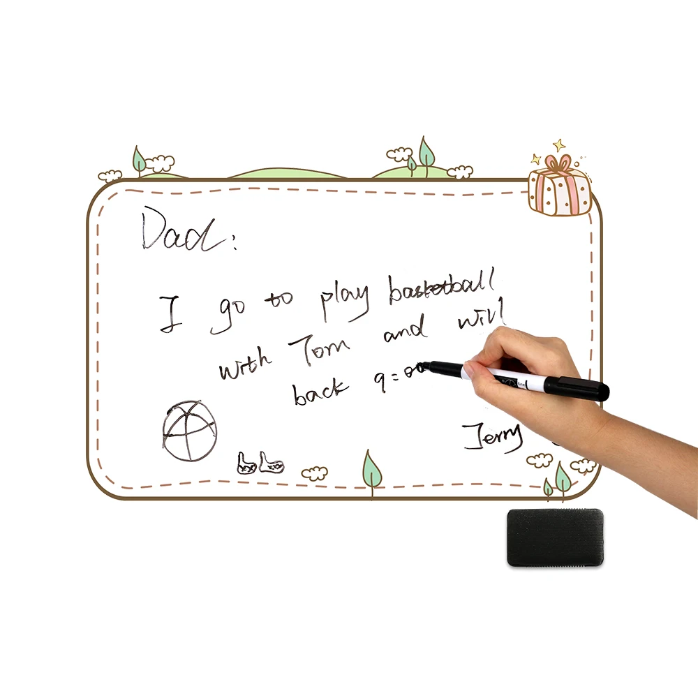 

A3 Fridge Magnet Magnetic Writing Board Stickers Removable Dry Erase Fridge Drawing Message Bulletin Board To Do List Memo Notes