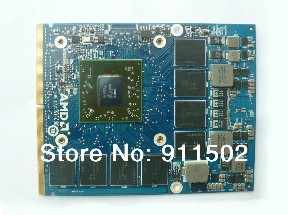 For M6000 M6700 Series Laptop CN-0FHC4H 0FHC4H FHC4H Graphic Video Card 216-0835033 Full Tested OK
