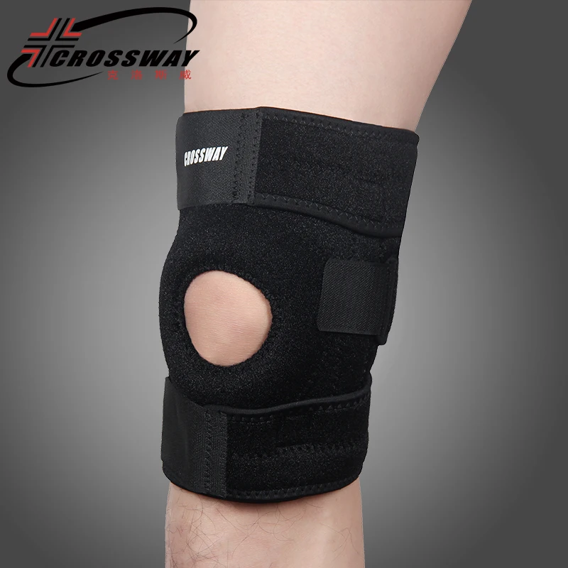 CROSSWAY 1PC hot neoprene elastic knee support basketball gym