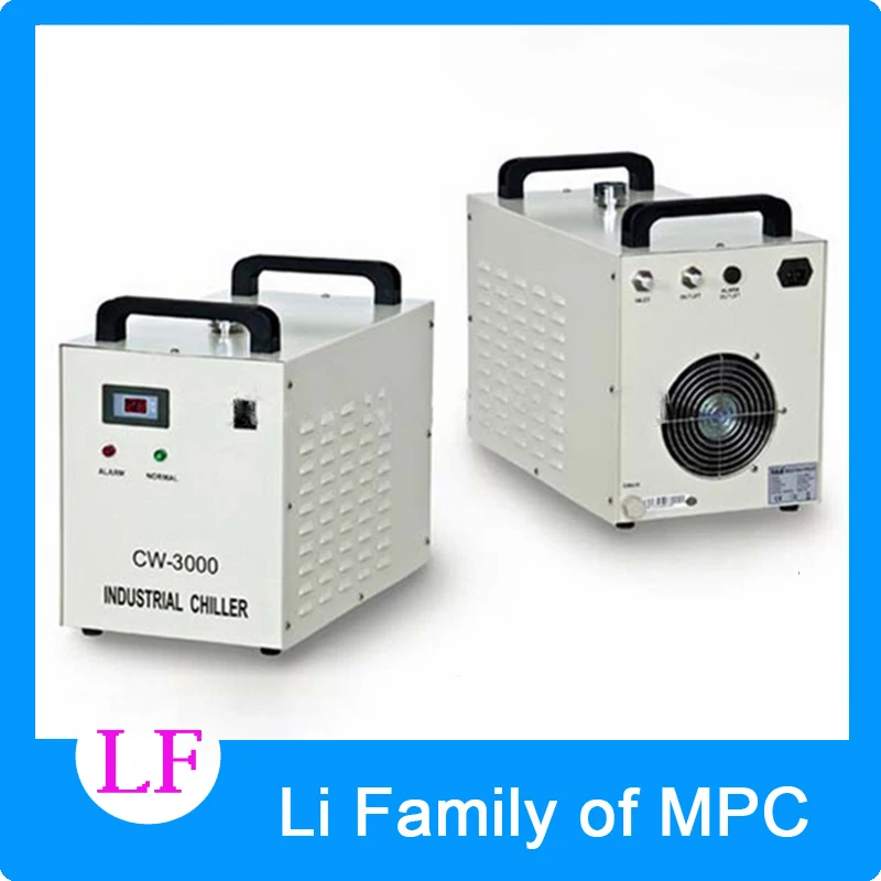 

Air Cooled Industrial Water Chiller With 80W CO2 Laser Tube Economic Cooling Laser Equipment CW-3000DG