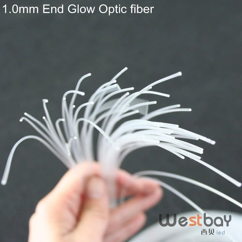 1.0mm end glow optic fiber