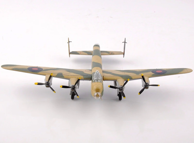 1/144 Британский Тяжелый бомбардировщик 1945 Avro Lancaster BI Fighter литье под давлением модели самолетов игрушки подарки коллекции