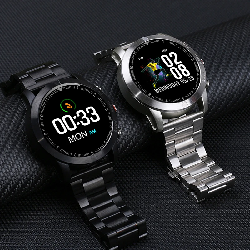 FocuSmart S10 Смарт-часы мужские 0,96 дюймов IP68 Водонепроницаемые спортивные Смарт-часы трекер активности HR монитор Смарт-часы для IOS Andriod