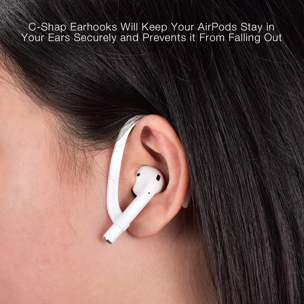 Роскошные Анти-потерянный earpods крюк для Airpods держатель для наушников чехол силиконовый спортивный ушной крючок air стручки защиты наушники аксессуар