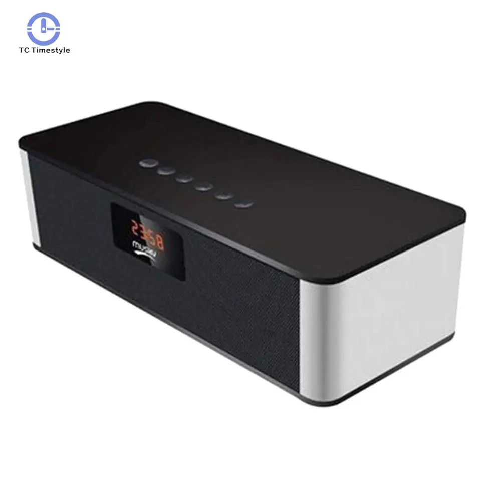 Многофункциональный al Mp3 музыкальный динамик светодиодный дисплей цифровые часы