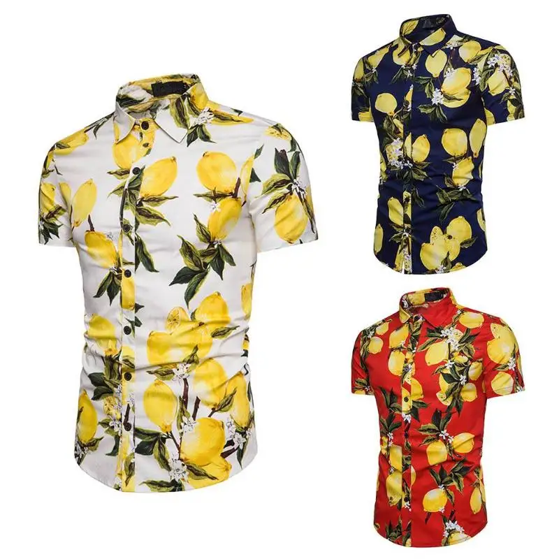 lemon hawaiian shirt