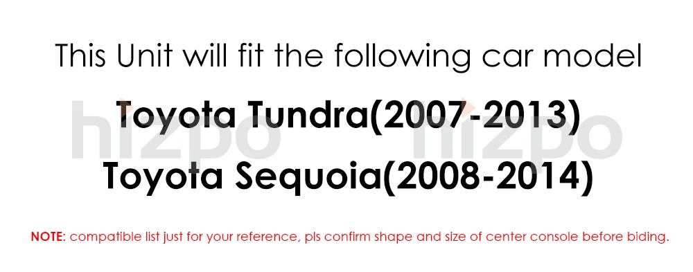 Excellent 9" Quad-Core Android 8.1 Car Radio Head Unit Stereo GPS Sat Nav DAB+ for Sequoia /Tundra 4