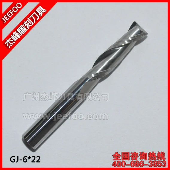

6*22mm CNC Router Bits/ Cutting Tool Bits/ Solid Carbide Bits/CNC Router Bits For Engraver