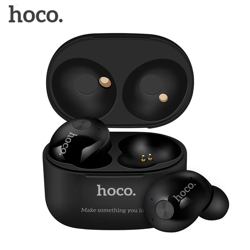 Hoco ES10 Business Earphones Wireless Bluetooth Earphone Stereo Headsets with Mic Handsfree Calls for Iphone Android phone