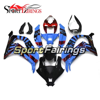 

Injection Full Fairings For 2016 2017 Kawasaki Ninja ZX10R Complete Fairing Kit Bodywork New Blue Red 2016 2017 Ninja 10 ZX-10R