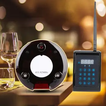 

15PCS Receiver 1PC Keyboard Wireless Calling System 1 x Transmitter Board 15 xReceivers for fast food restaurants and car shops