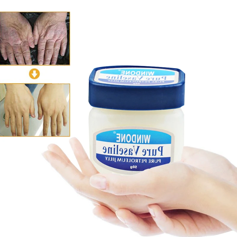 

50g Brand Pure Foot &Hand Cream Petroleum Jelly Moisturizing Cream Anti Chapping Anti Cracking Skin Protection Freeze Cream