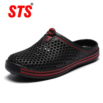 

STS BRAND 2019 New Fashion Womens Sandals Seaside Beach Surfing Slippers Flip Flops EVA Massage Slippers Sandals Couples Slipper