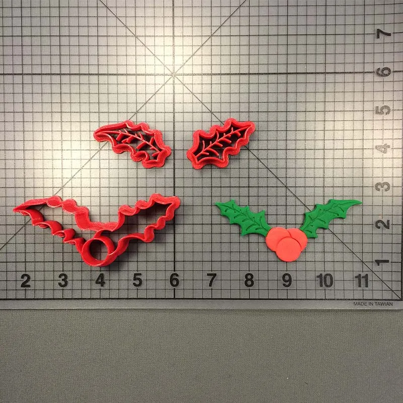 Изготовление на заказ 3D Печатный торт форма для обрезки осенние листья деревья
