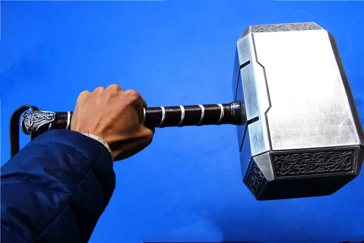 Quake Thor's hammer союз Мстителей оружие Тор молот косплей реквизит модель DC герои Marvel - Цвет: hammer no bracket