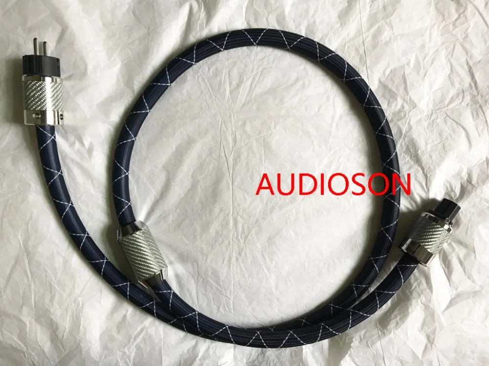 AUDIOSON Hi End Furutech NCF nanoflux AC power Cable with Furutech FI