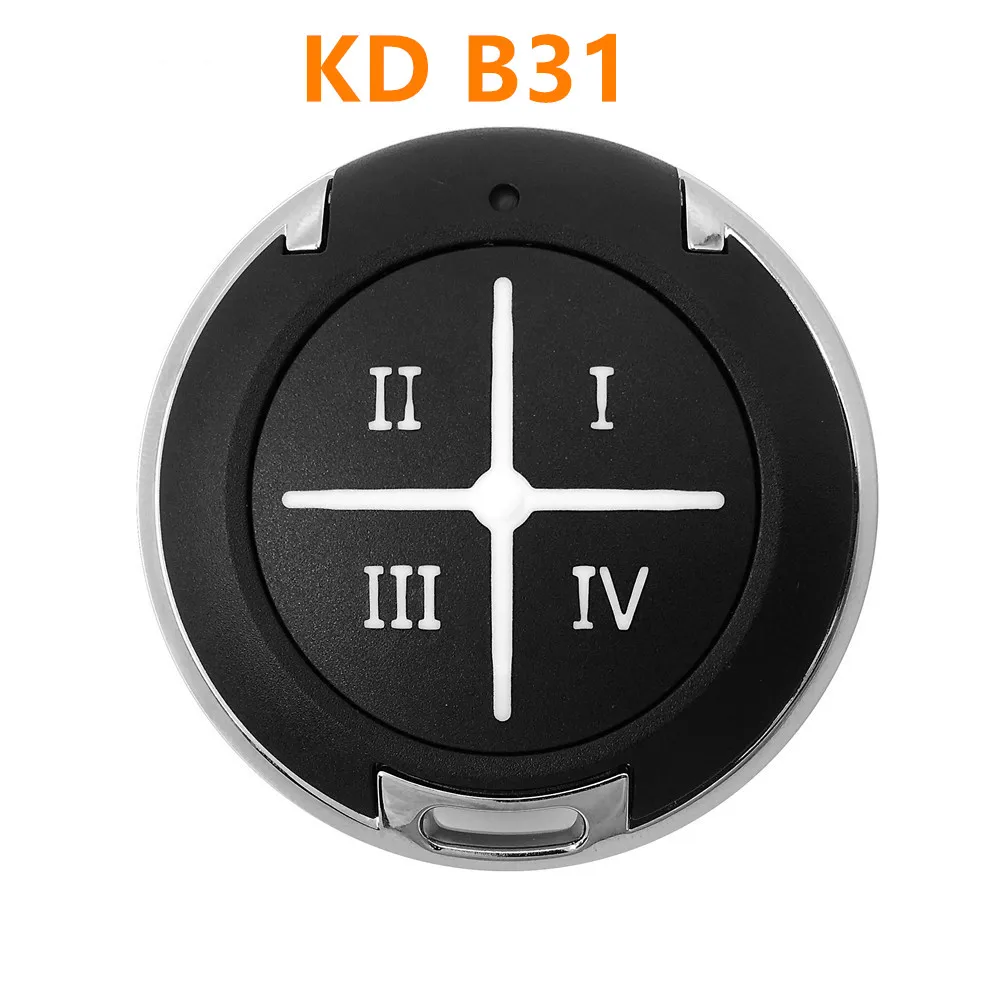 Новая модель Универсальный KD B31 4 кнопки двери гаража дистанционного Управление ключ для KD-x2 KD900 URG200 для того чтобы произвести любой модели пульт дистанционного управления для keidiy